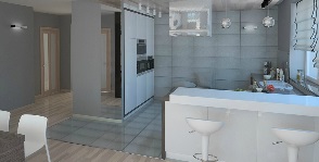 Design projekt a szabvány egy hálószobás apartman sorozat g-5i (lakás) Design projekt a szabvány egy hálószobás apartman sorozat g-5i