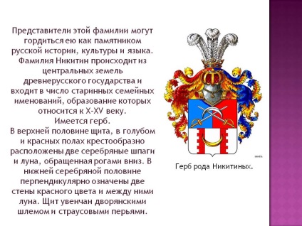 Név Nyikityin - előadás 27794-15 (családi) Név Nyikityin - előadás 27794-15