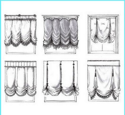 Francia függöny kép saját kezűleg, a mester osztály, hogyan kell varrni függöny az ablakon, motívum, tervezés