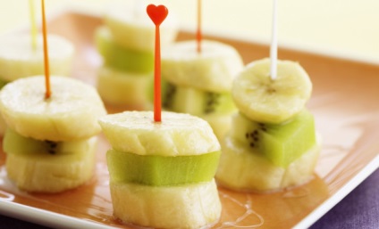 Gyümölcs kanape- recept lépésről lépésre (lépésről lépésre recept gyümölcs kanapén receptek gyümölcs canapes az ünnepi asztal gyümölcs Photo Video útmutató) Gyümölcs kanape- lépésről lépésre recept