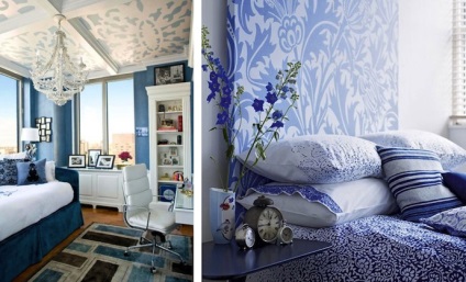 Kék szoba 35 romantikus belső