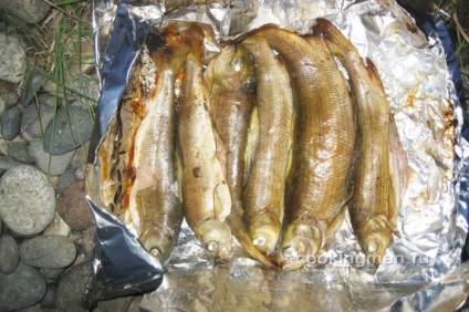 Főzés halászati ​​- receptek képekkel - főzés a férfiak