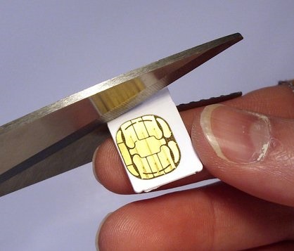 Utasítások létrehozására mikro-SIM
