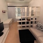 nappali szoba belső kialakítása ötvözi egy kis területen, tervezési ötletek
