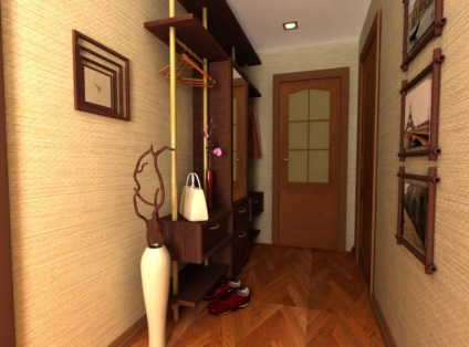 A belső tér egy kis folyosó a lakásban fotó folyosó kialakítása, a tényleges javítási kis ötletek