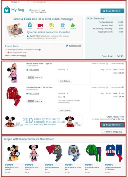 Shop Online (Disney Store)