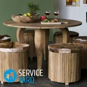 Abból, amit a fa teszi bútorok, serviceyard-kényelmes otthon kéznél