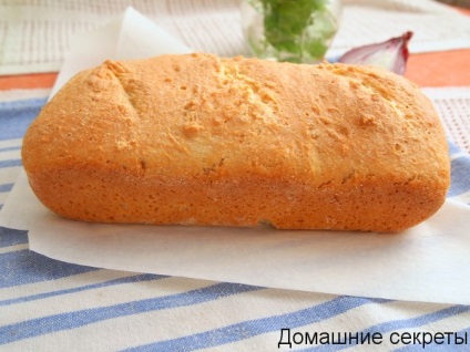 Hogyan kell kenyeret sütni nélkül liszt egyszerű recept