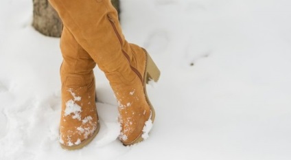 Hogyan lehet a legjobban száraz cipő bőrből készült, és velúr téli