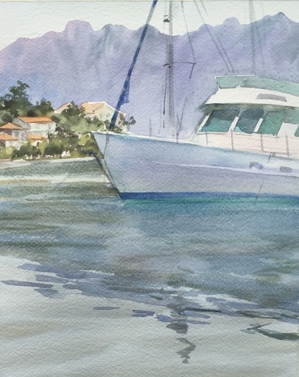 Hogyan kell felhívni a csónakot, és nem - száraz - akvarell