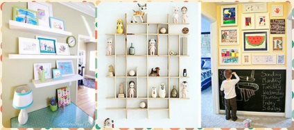 Hogyan szervezzünk kiállítást gyermekek művek otthoni kollekció kiváló ötletek