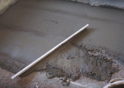 Hogyan, hogy a betonaljzat ellátás esztrich - hd beltéri