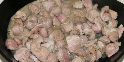 Főzni csirke zúza finom főzés receptek lépésről lépésre képek és videó