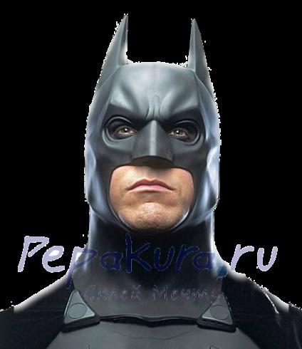 Hogyan készítsünk egy maszk Batman, pepakura