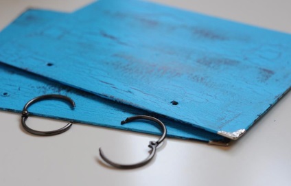 Hogyan készítsünk egy egyéni notebook a gyűrűk (szintetikus ecset) Hogyan készítsünk egy egyéni notebook a gyűrűk