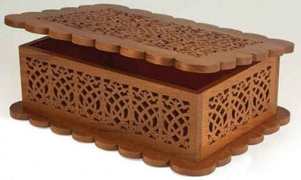 Hogyan készítsünk egy dobozt a lemez (furnér kezüket) Hogyan készítsünk egy dobozt a lemez