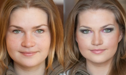 Hogyan kell használni a make-up, hogy csökkentsék az arc