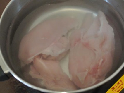 Főzni csirke húsleves (lépésről lépésre recept fotókkal)