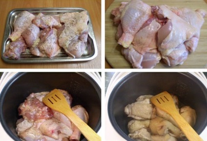 Hogyan kell főzni a csirkét multivarka neki, hogy szaftos