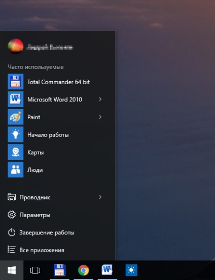 Hogyan hozzuk vissza a klasszikus menü - Start - Windows 10