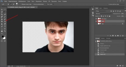 Mivel a Photoshop kép vágott gyorsan és simán (Photoshop) Mivel a Photoshop kép vágott gyorsan és simán