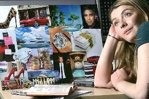 Dreamboard feng shui, hogyan kell csinálni (jobbra) Dreamboard feng shui, hogyan lehet
