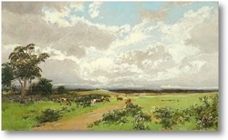 Kép tehén vászon (canvas) Vászonképekre tehén