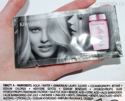 Kerastase sampon fürdőben finom szőr Bain Cristal finom cristalliste (Kerastase) Kerastase sampon fürdőben finom szőr Bain kristály finom cristalliste