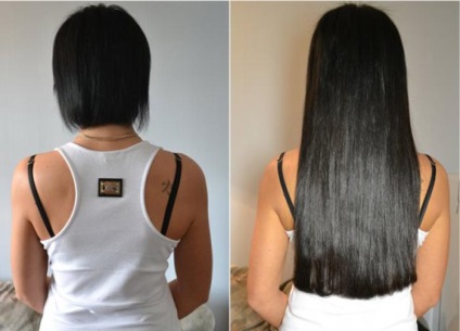 Keratin hajhosszabbítás keratin kapszula előtti és utáni képek, vélemények, videók