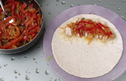 Quesadilla csirkével - lépésről lépésre recept fotókkal, ne-dieta