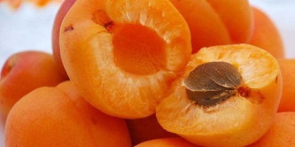 Kompót sárgabarack télen - a recept gyümölcs - gyümölcs mag