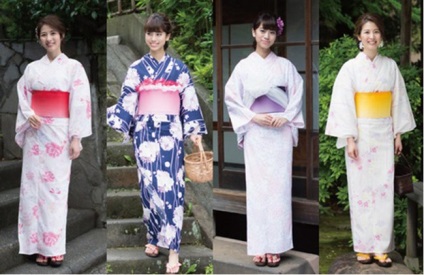 Konnichiwa klub - melyek típusú japán kimonó
