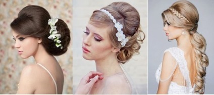 Gyönyörű esküvői frizura, stílus, és hogyan kell választani egy esküvői frizura