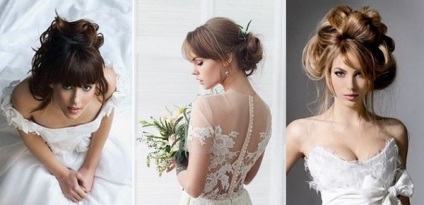 Gyönyörű esküvői frizura, stílus, és hogyan kell választani egy esküvői frizura