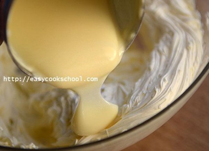 Krém a sűrített tej vajjal recept lépésről lépésre, egyszerű receptek (olaj) Krém a sűrített tej vajjal recept lépésről lépésre, egyszerű receptek