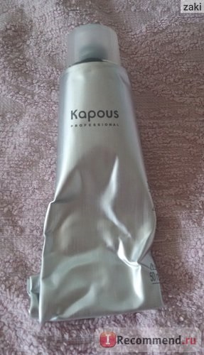 Krém haj «kapous szakmai» - «Haj képek megfestése után (utána) Krém haj «kapous szakmai» - «fényképet haj után színező