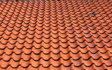 pavilon tetőszerkezete, a készülék típusok a tető