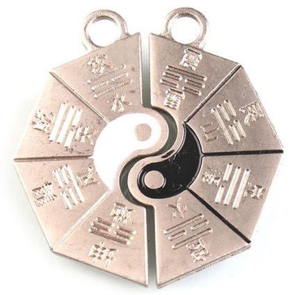 Medál jin-jang harmónia ékszerek (medál yin yang) Medál jin-jang harmónia ékszerek