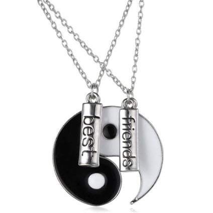 Medál Yin-Yang harmóniáját dísztárgyak (yin yang) Medál jin-jang harmónia ékszerek