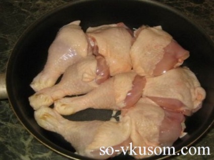 Csirke tejszínes mártással recept fotókkal