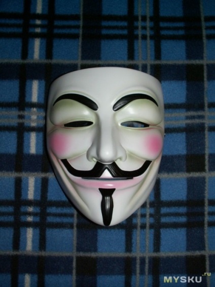 Maszk Guy Fawkes Anonymous, vendetta, vagy egyszerűen csak elfedik v