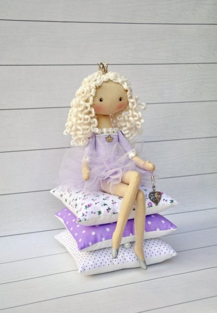 Mileyshie Ballerina és Princess szövet Crafts (szövet) Bájos kis balerina hercegnő a szövet, kézimunka