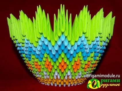 Moduláris origami kosár áramkör (moduláris origami) Moduláris origami kosár áramkör