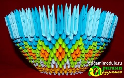 Moduláris origami kosár áramkör (origami) Moduláris origami kosár áramkör
