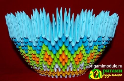 Moduláris origami kosár áramkör (origami) Moduláris origami kosár áramkör