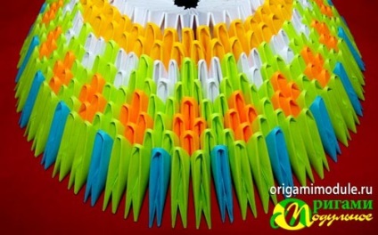 Moduláris origami kosár áramkör (origami) Moduláris origami kosár áramkör