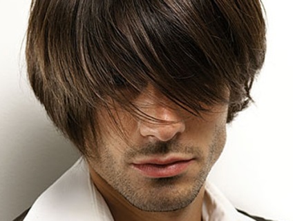 Férfi frizurák a frufru - 55 legstílusosabb fotó