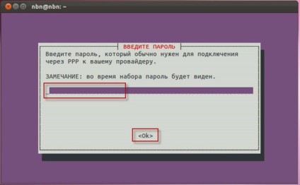 Konfigurálása Internet kapcsolat (PPPoE) linux