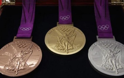 Rio Olimpia 2016 díjat érmet az olimpián