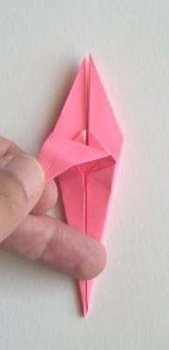 origami liliom